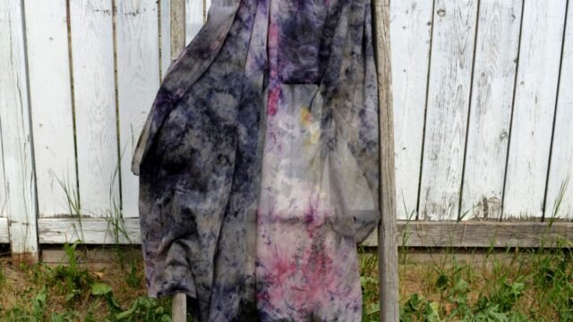 1) Ice Dyed Shawl- Dandylynn